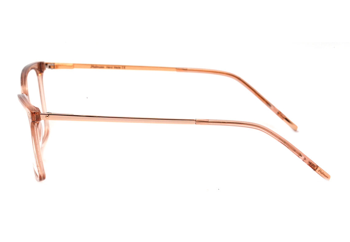 Hickmann HI 6093 T02 Marrom Translúcido Brilho - Lente 5,3 cm