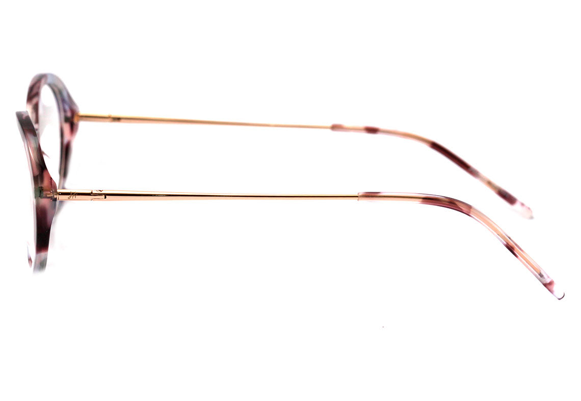 Hickmann HI 6126 G22 Cinza e Marrom Mesclado Translúcido Brilho - Lente 5,4 cm