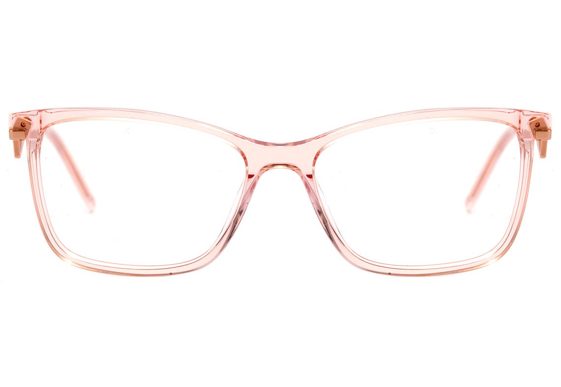 Hickmann Teen HI 6100 Y T02 Nude Translúcido Brilho - 52 mm