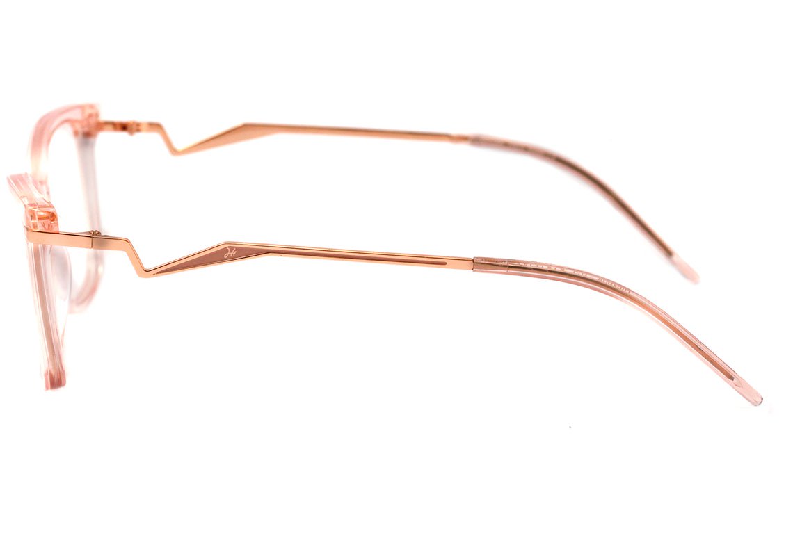 Hickmann Teen HI 6100 Y T02 Nude Translúcido Brilho - 52 mm