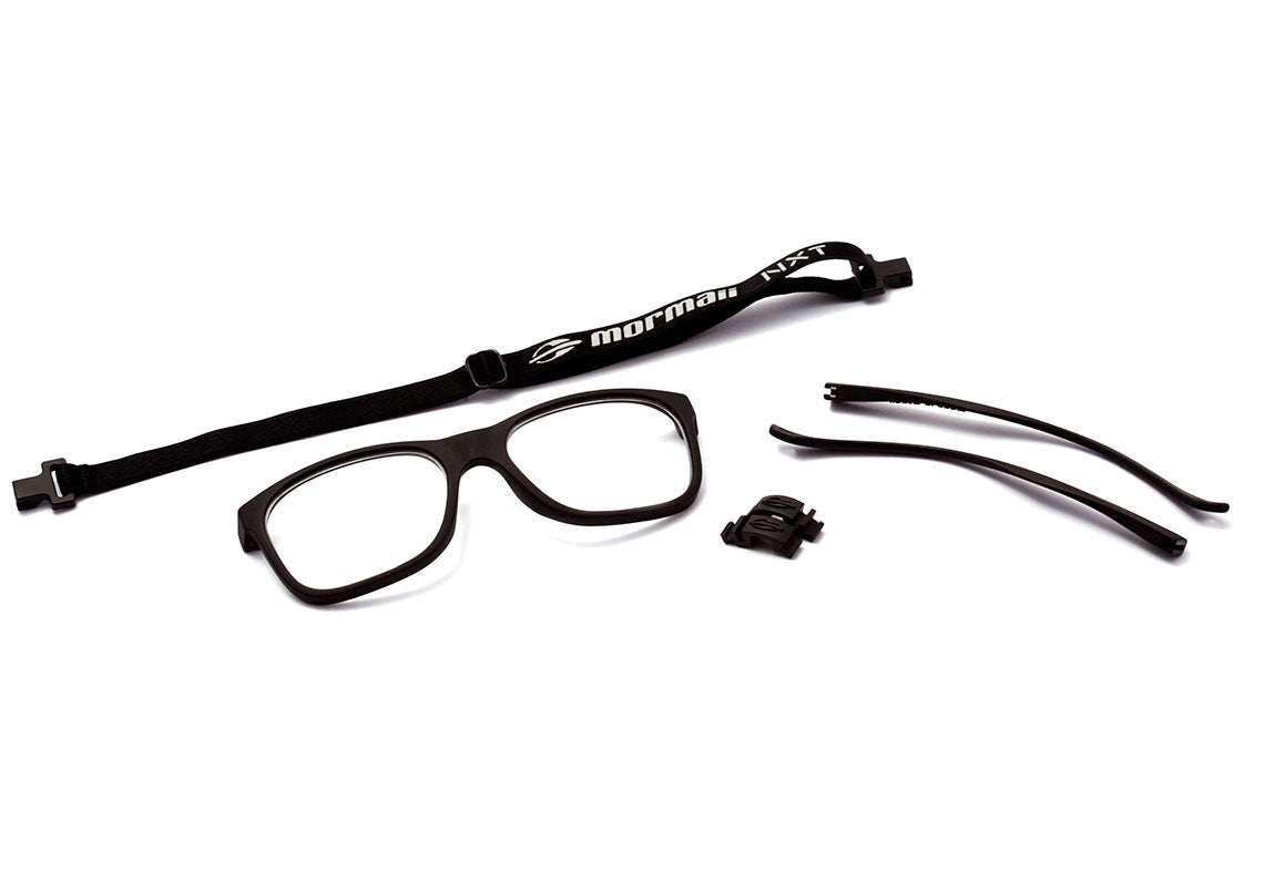Mormaii Grab NXT Infantil Preto Fosco - Lente 5,1 cm - Grau