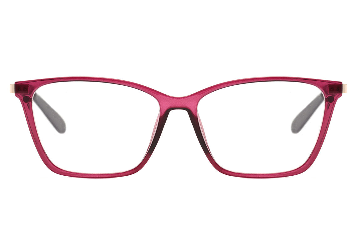 Mormaii Swap 3 Clip On Vinho Translúcido Brilho / Cinza Degradê Polarizado - Lente 5,7 cm - Grau