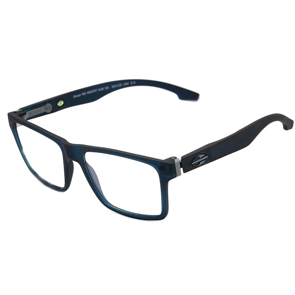 Mormaii Swap NG Clip On Azul Translúcido Fosco / Cinza Polarizado - Lente 5,6 cm