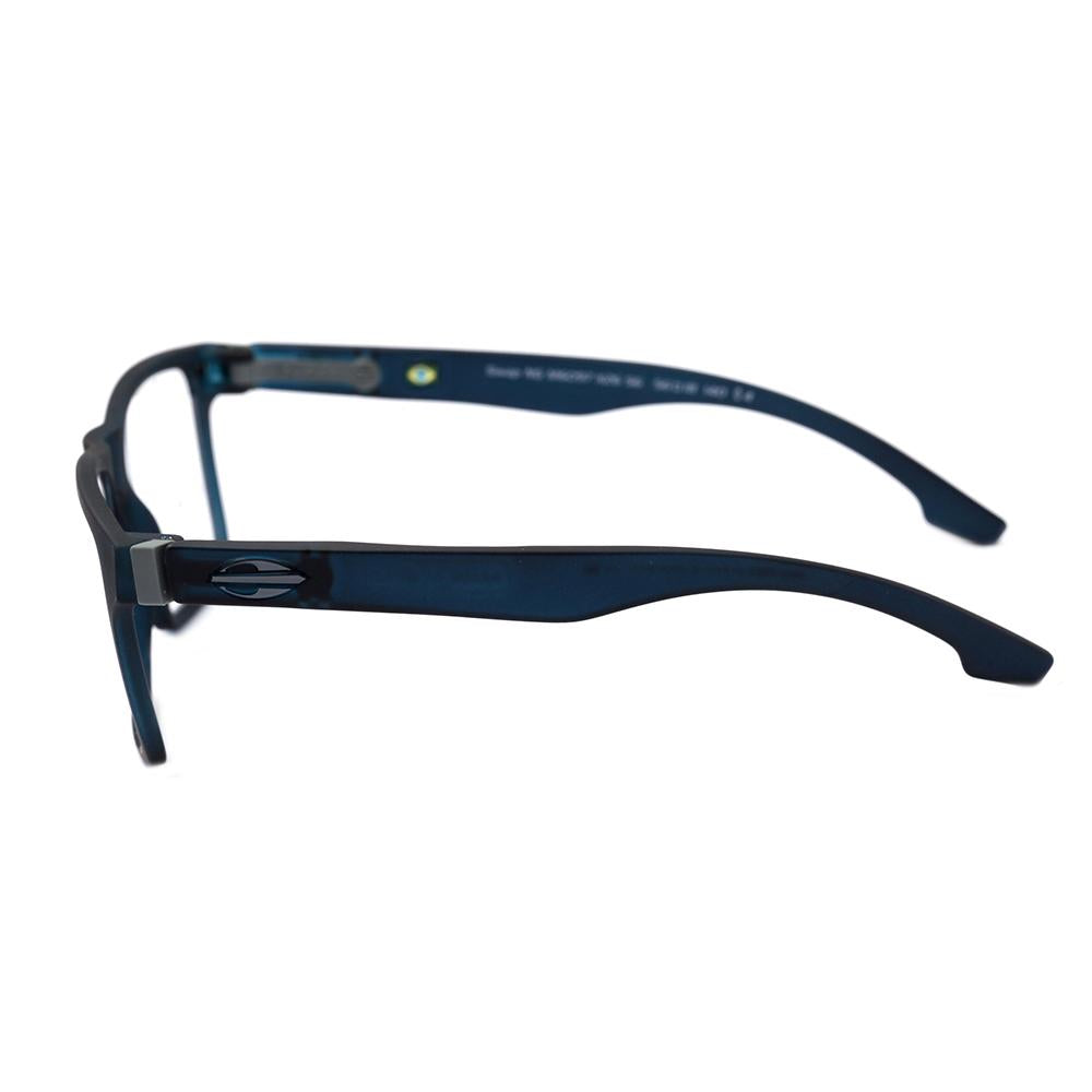 Mormaii Swap NG Clip On Azul Translúcido Fosco / Cinza Polarizado - Lente 5,6 cm