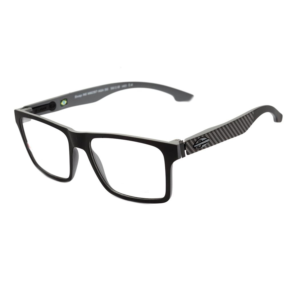 Mormaii Swap NG Clip On Preto e Cinza Fosco / Verde G-15 Polarizado - Lente 5,6 cm