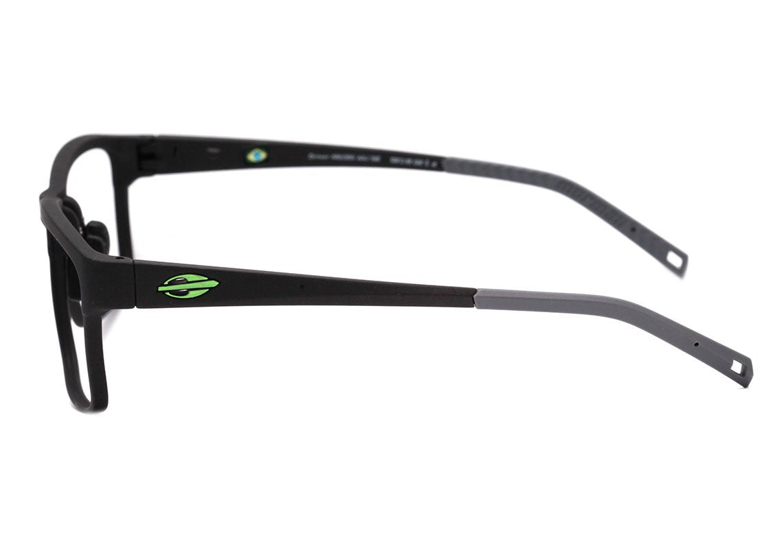 Mormaii Denver Preto Fosco e Cinza - Lente 5,8 cm - Grau