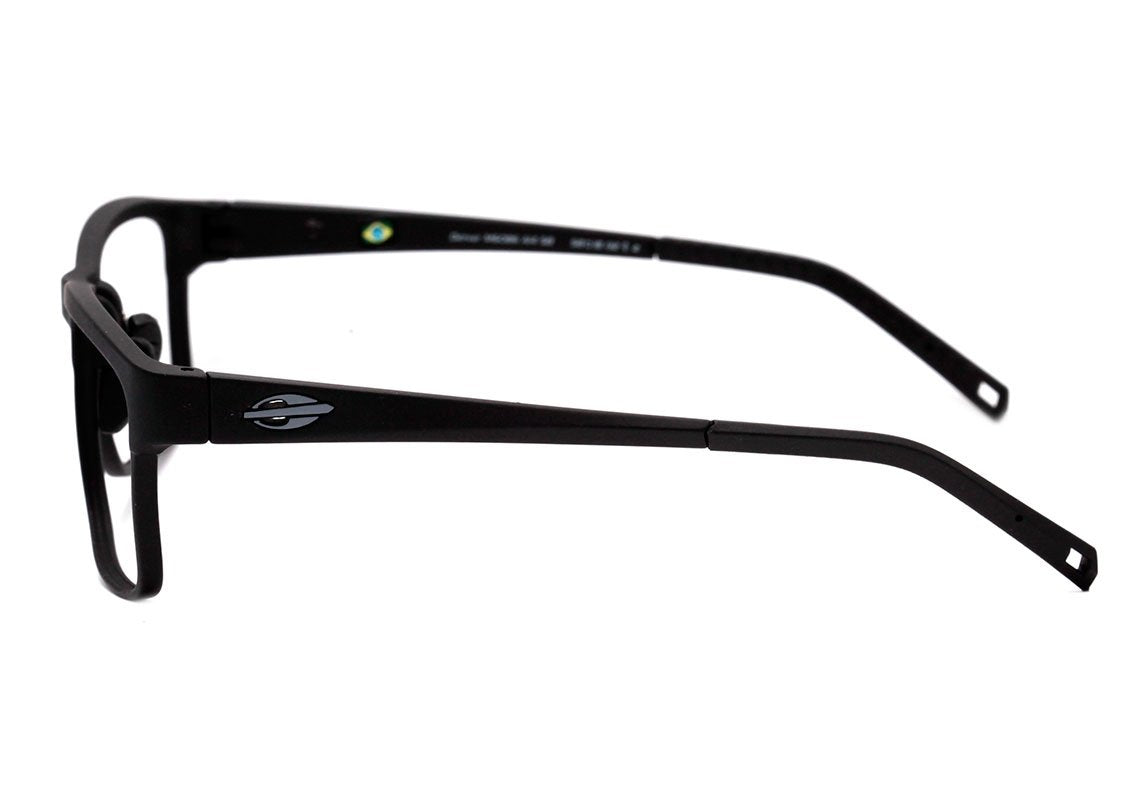 Mormaii Denver Preto Fosco - Lente 5,8 cm - Grau