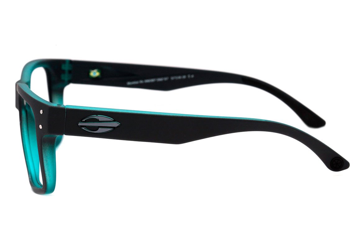 Mormaii Mumbai Cinza e Verde Fosco - Lente 5,7 cm