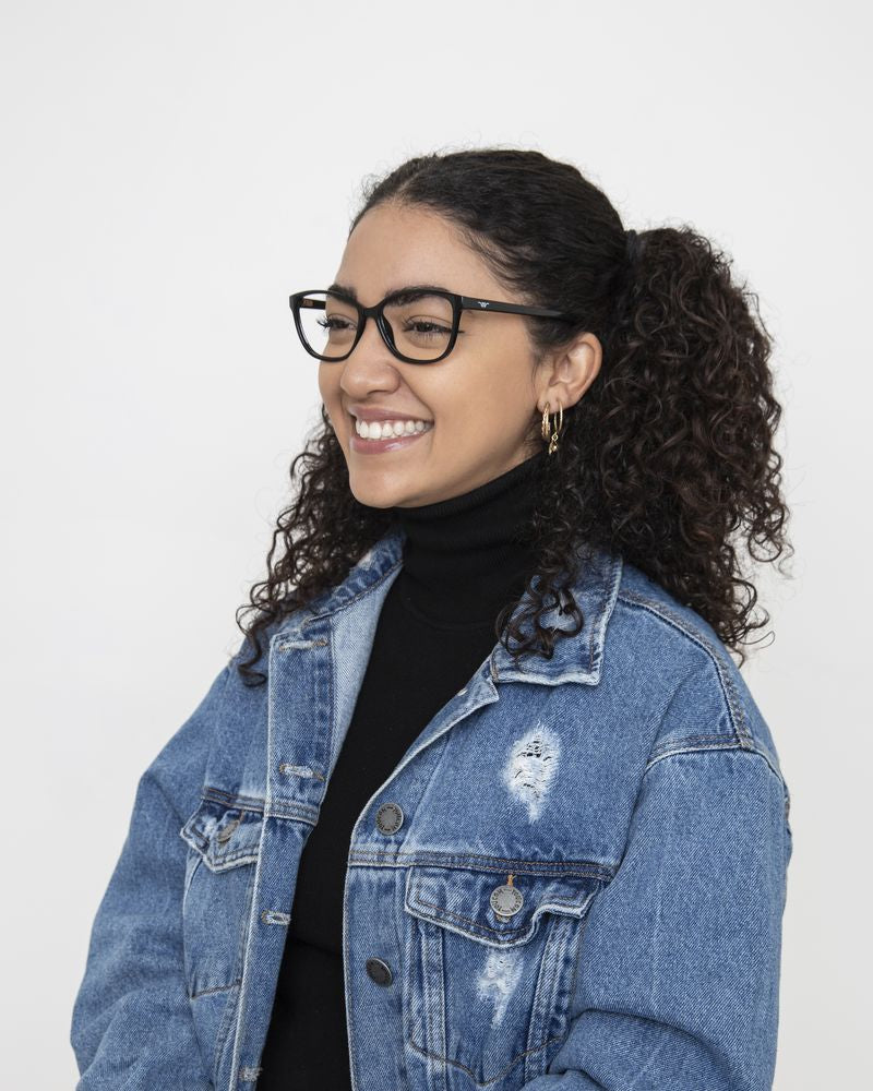 Wee W0148 A01 Preto Brilho - 55 mm - Grau