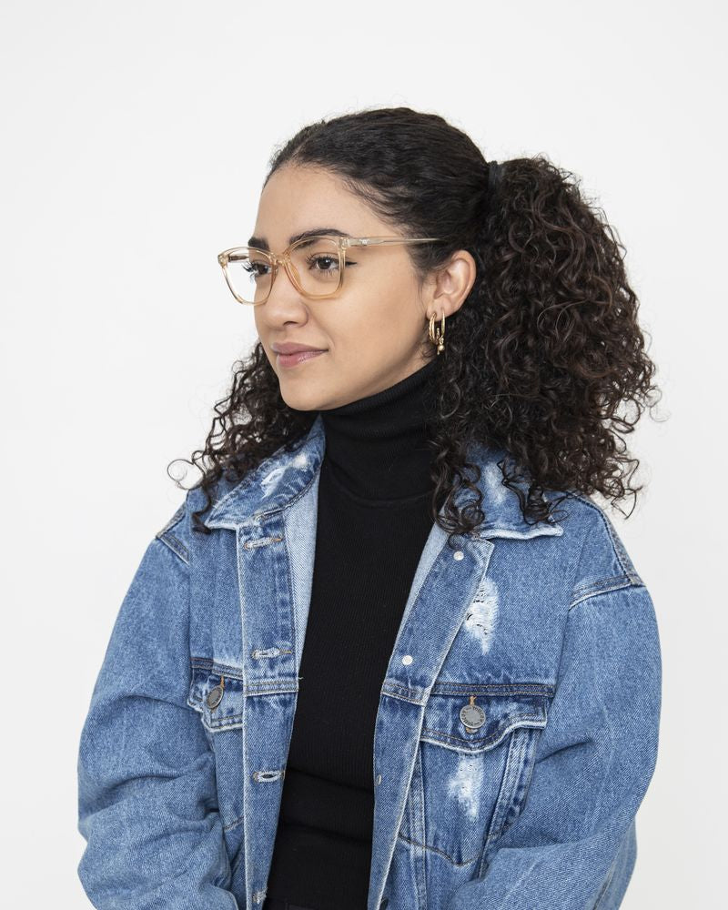 Wee W0149 T02 Marrom Translúcido Brilho - 53 mm - Grau