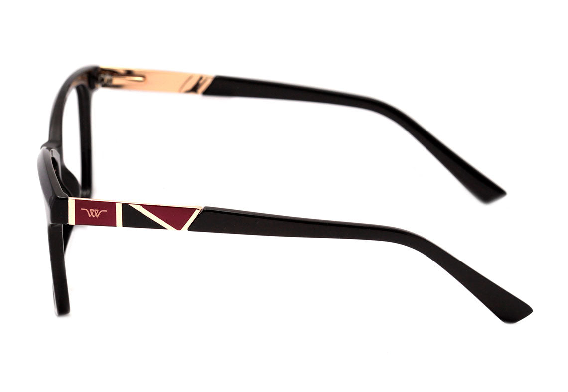 Wee W0165 Preto Brilho - Lente 5,4 cm