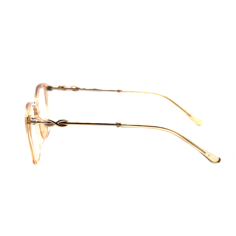 Wee W0196 Laranja Translúcido e Dourado Brilho - Lente 5,3 cm