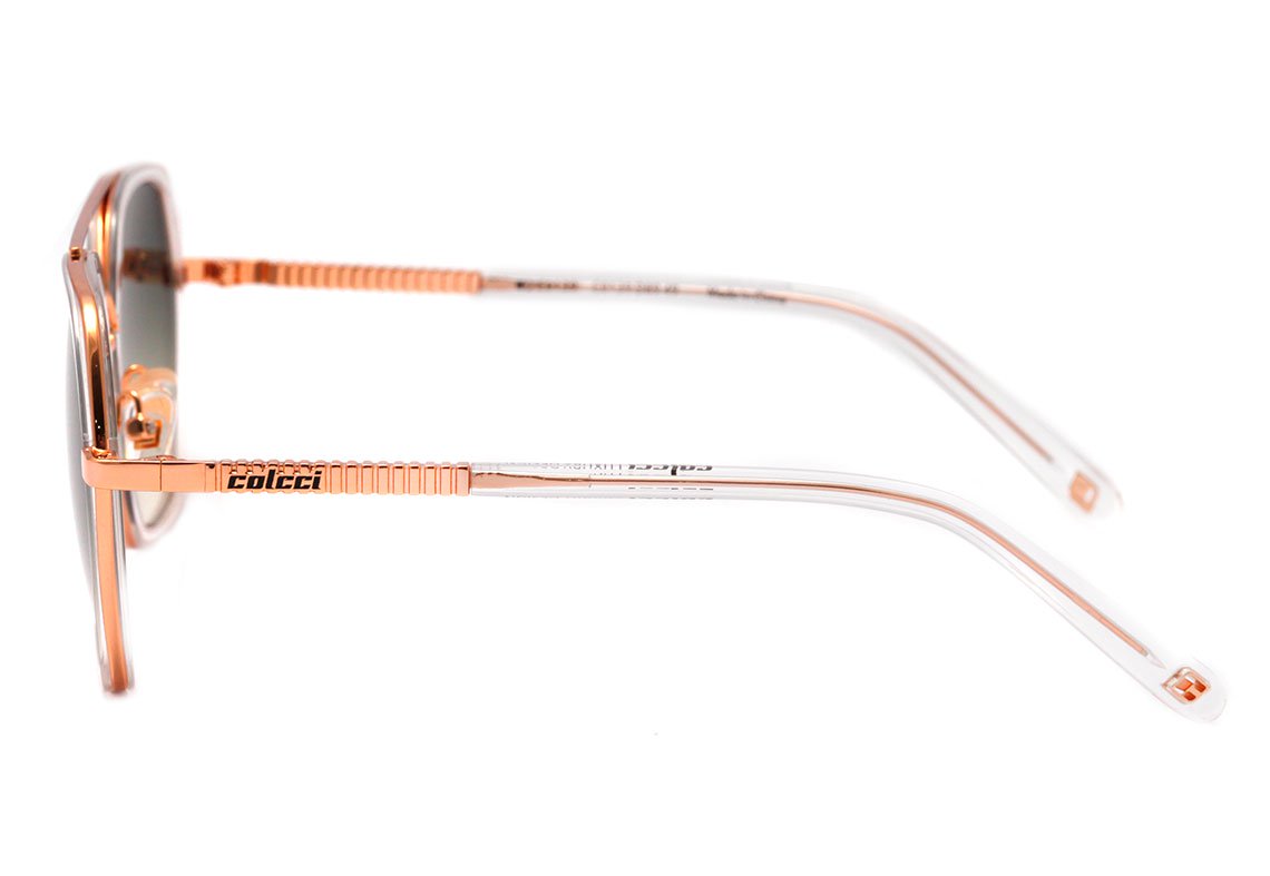 Colcci C0139 Transparente e Dourado Brilho/ Verde Degradê