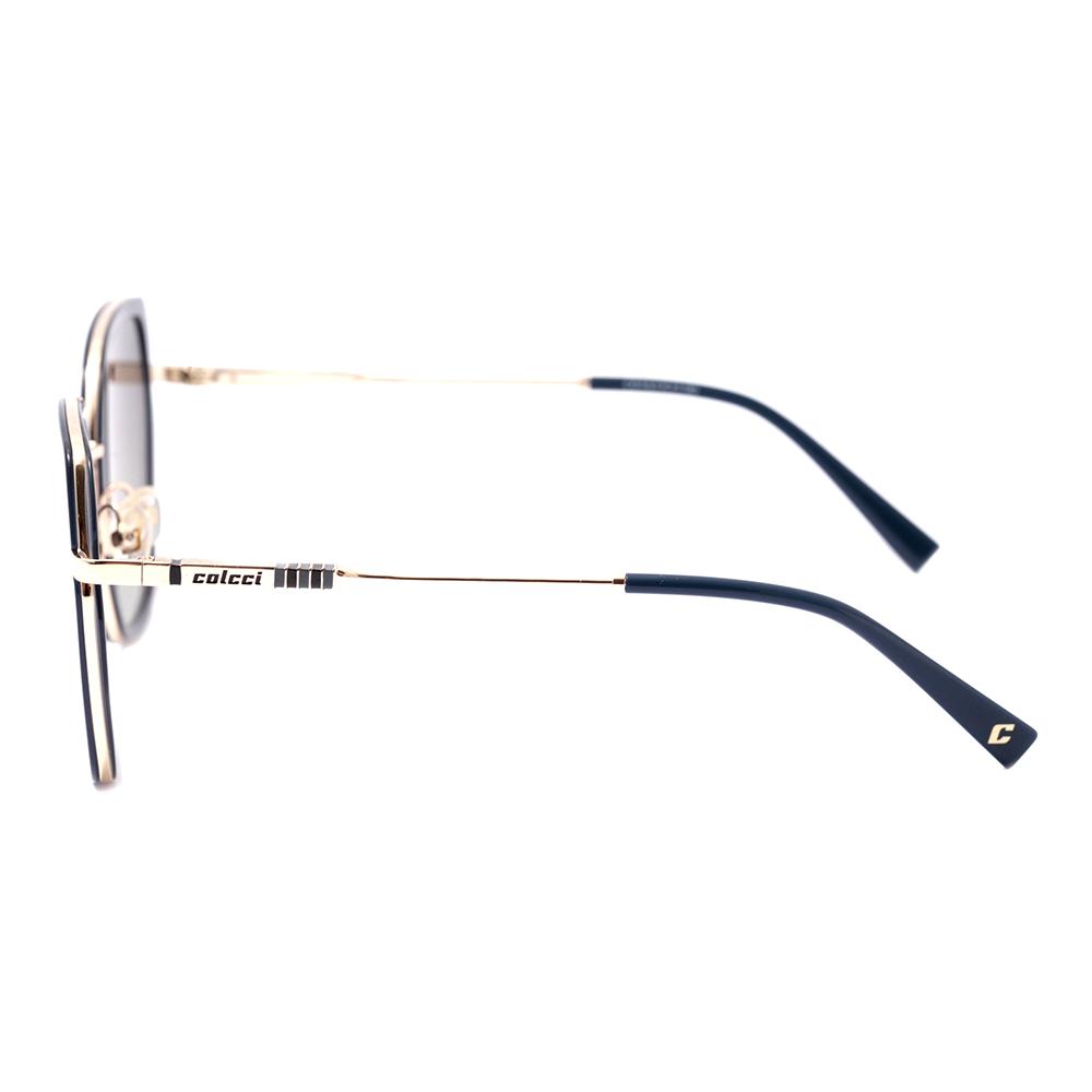 Colcci C0163 Azul Translúcido Brilho / Verde G15 Degradê - Lente 5,7 cm