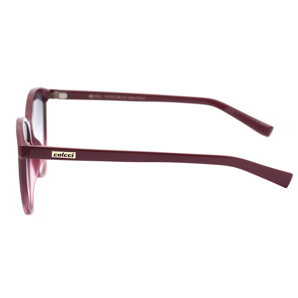 Colcci Kim Vinho Degradê Brilho / Cinza Degradê Unico - 55 mm