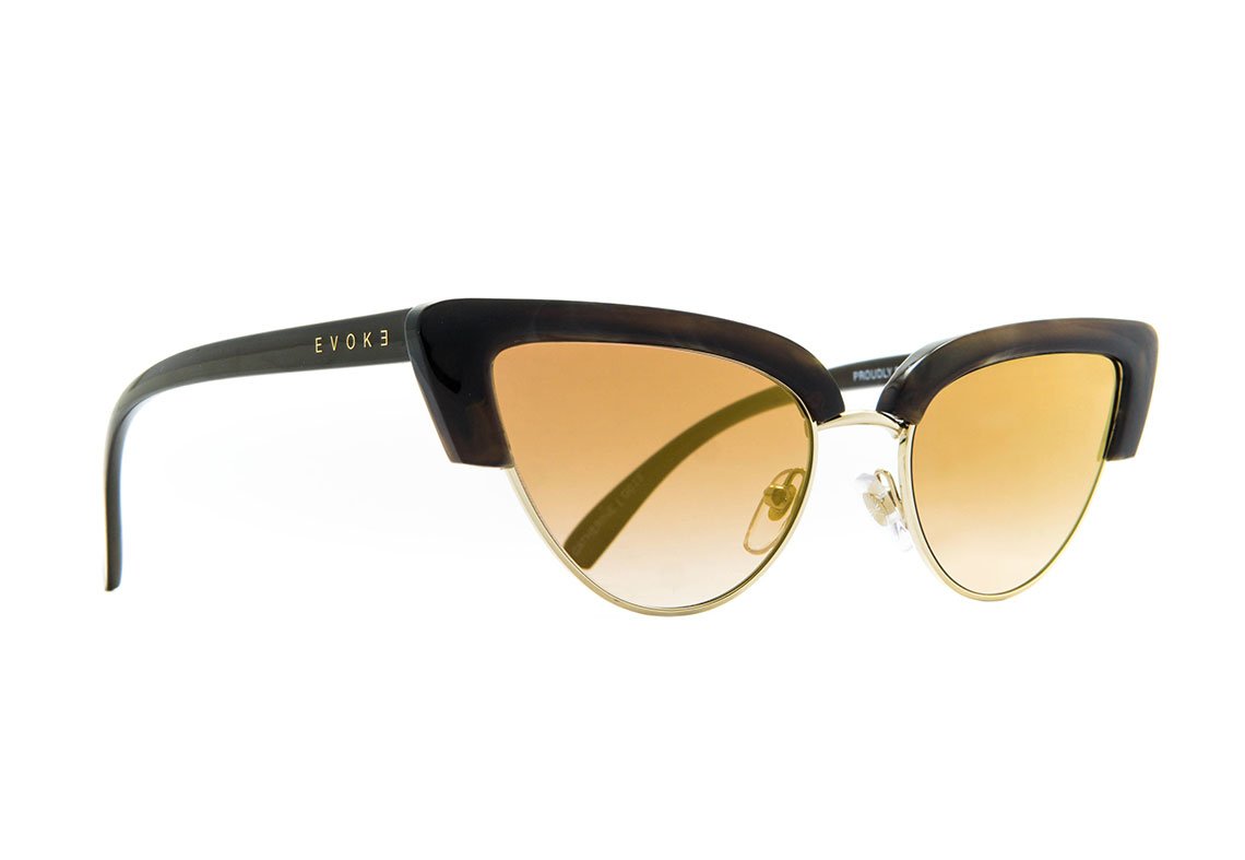 Evoke Catherine G01S Brown Shine/ Brown Gold Flash UNICO