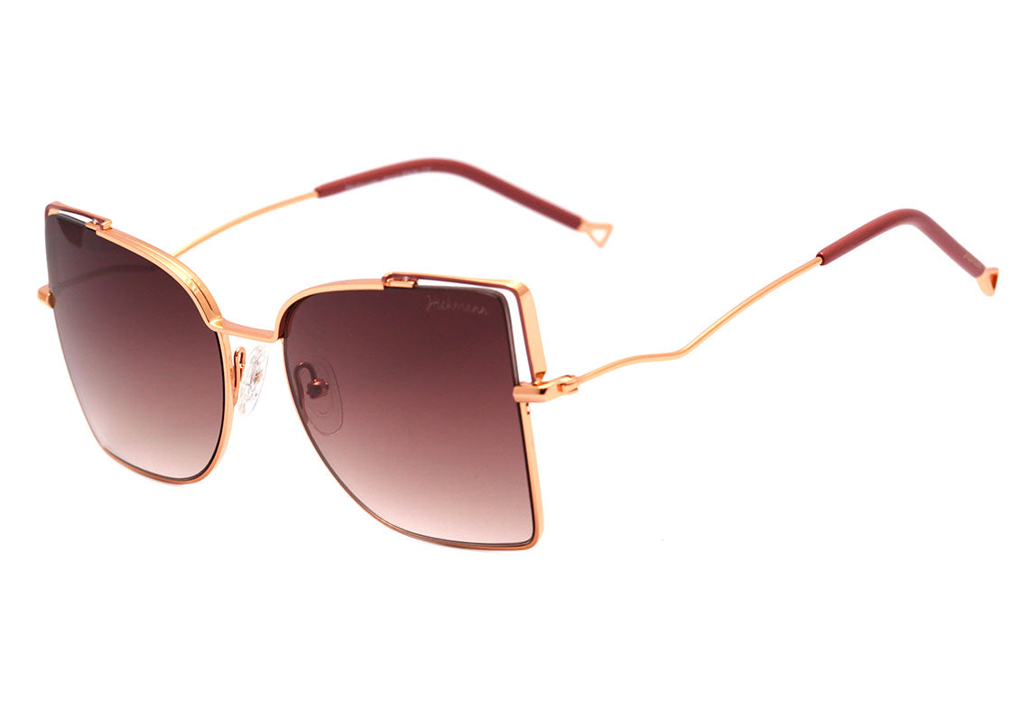 Hickmann HI 3099 01A Dourado Brilho / Marrom Degradê - Lente 5,3 cm