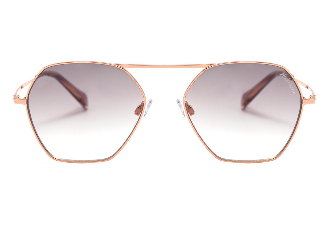 Hickmann HI 3105 04B Dourado Brilho / Cinza Degradê - 54 mm