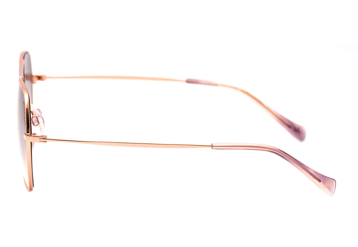 Hickmann HI 3105 04B Dourado Brilho / Cinza Degradê - 54 mm