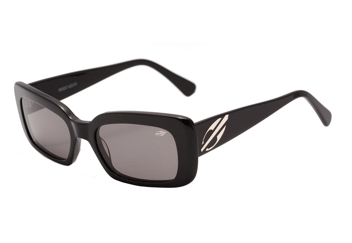 Mormaii Tainah Juanuk M0087 Preto Brilho / Cinza Unico - Lente 5,4 cm