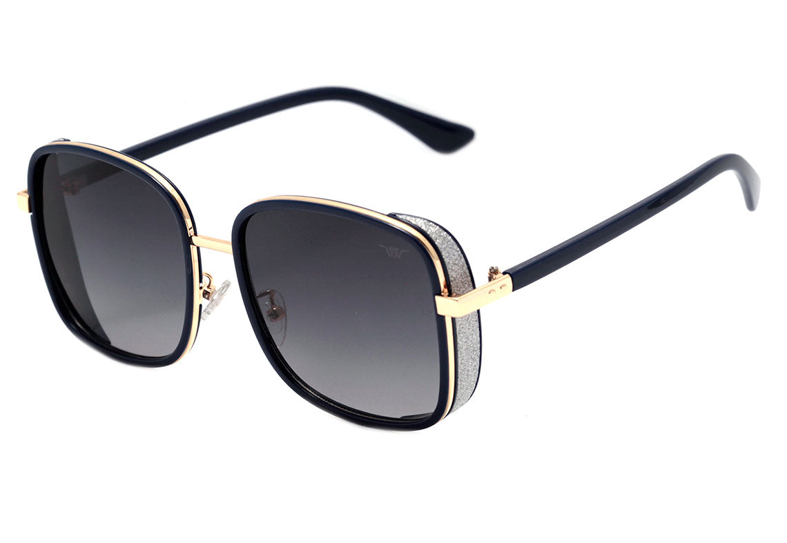 Wee W0171 Edição Limitada AZUL E DOURADO BRILHO/ CINZA DEGRADÊ UNICO