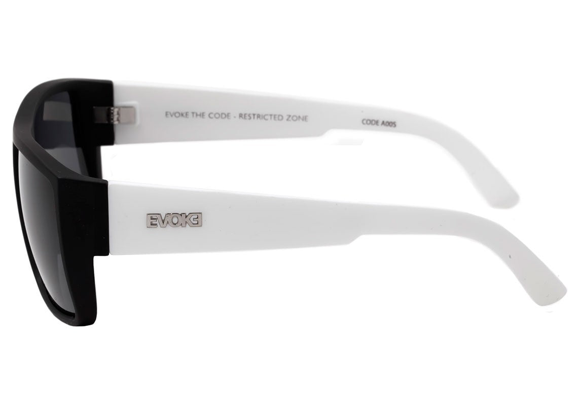 Óculos de Sol Evoke The Code A00S Black Temple White/ Gray