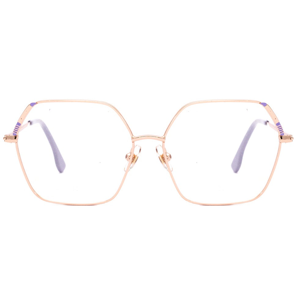 Colcci 6168 Dourado e Lilás Brilho - Lente 5,3 cm