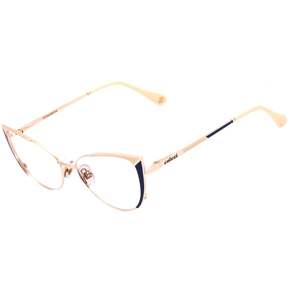 Colcci 6164 Dourado e Azul Brilho - Lente 5,4 cm