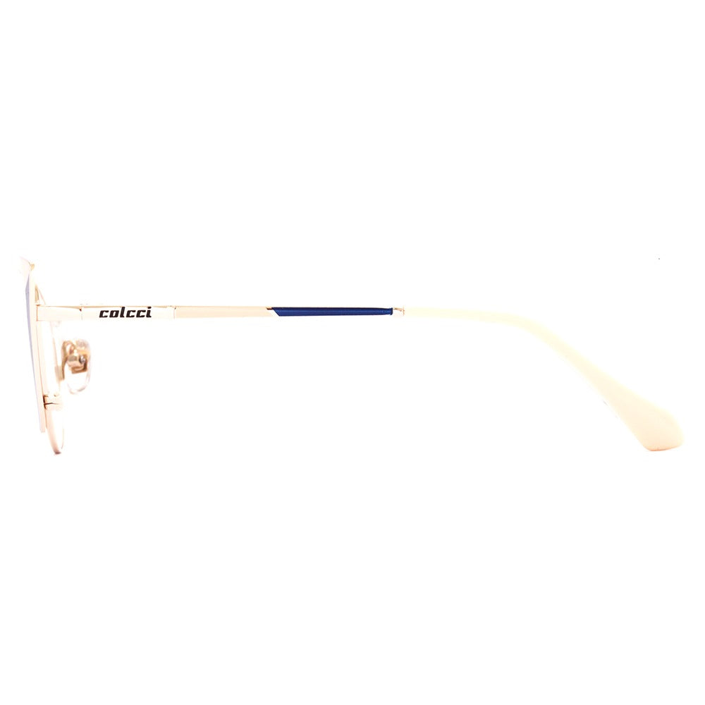 Colcci 6164 Dourado e Azul Brilho - Lente 5,4 cm