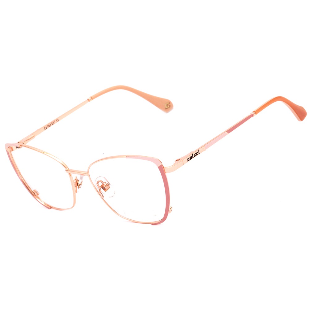 Colcci 6163 Rose e Rosa Brilho - Lente 5,3 cm