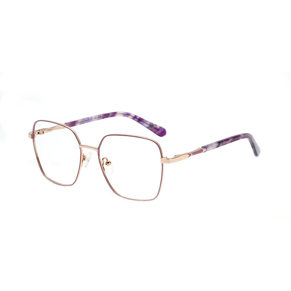 Bulget BG2086 13A Lilás e Dourado Brilho - Lente 5,3 cm - Grau