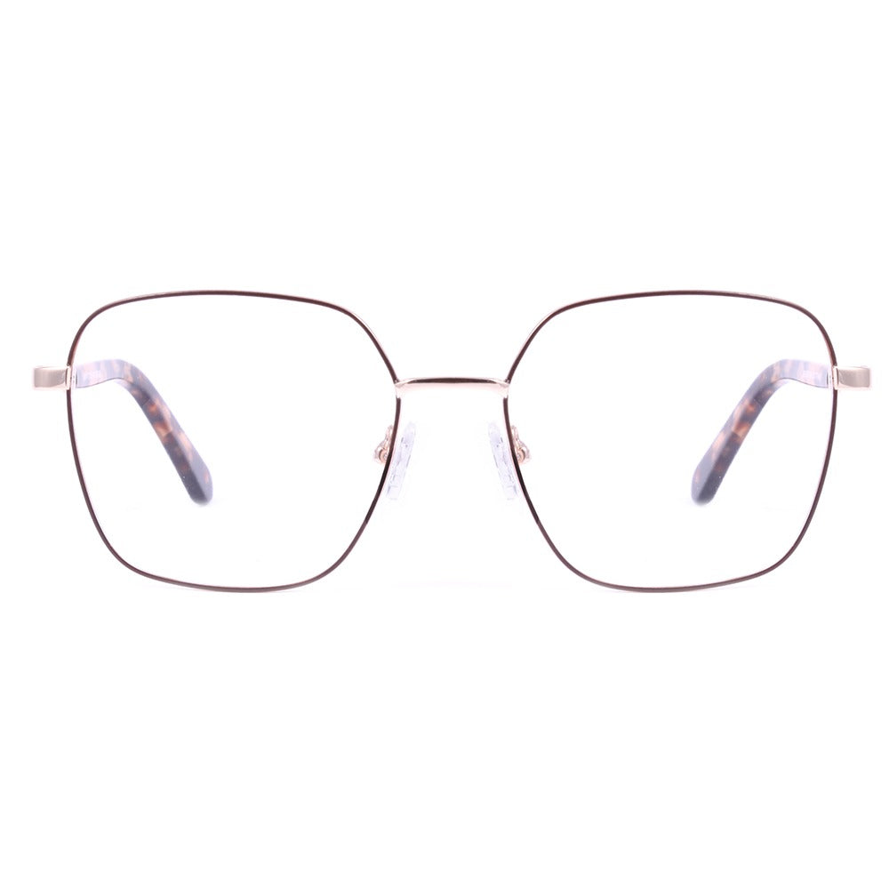 Bulget BG2086 04A Marrom e Dourado Brilho - Lente 5,3 cm - Grau