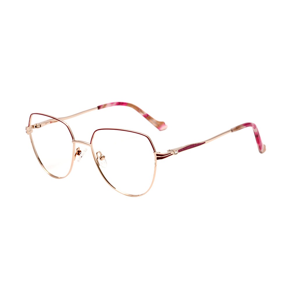 Bulget BG2089 01A Rosa e Dourado Brilho - Lente 5,3 cm