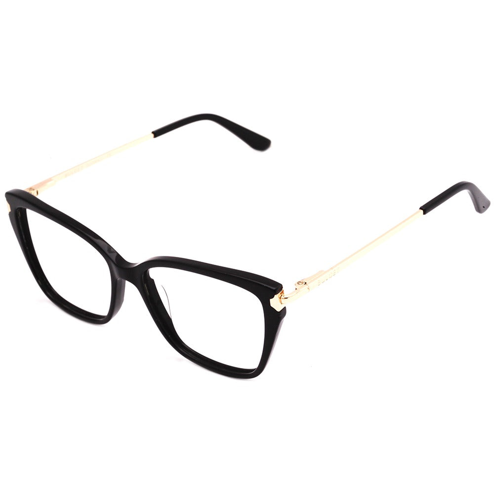 Óculos da Grau Bulget BG7100 A01 Preto e Dourado Brilho - 55 mm