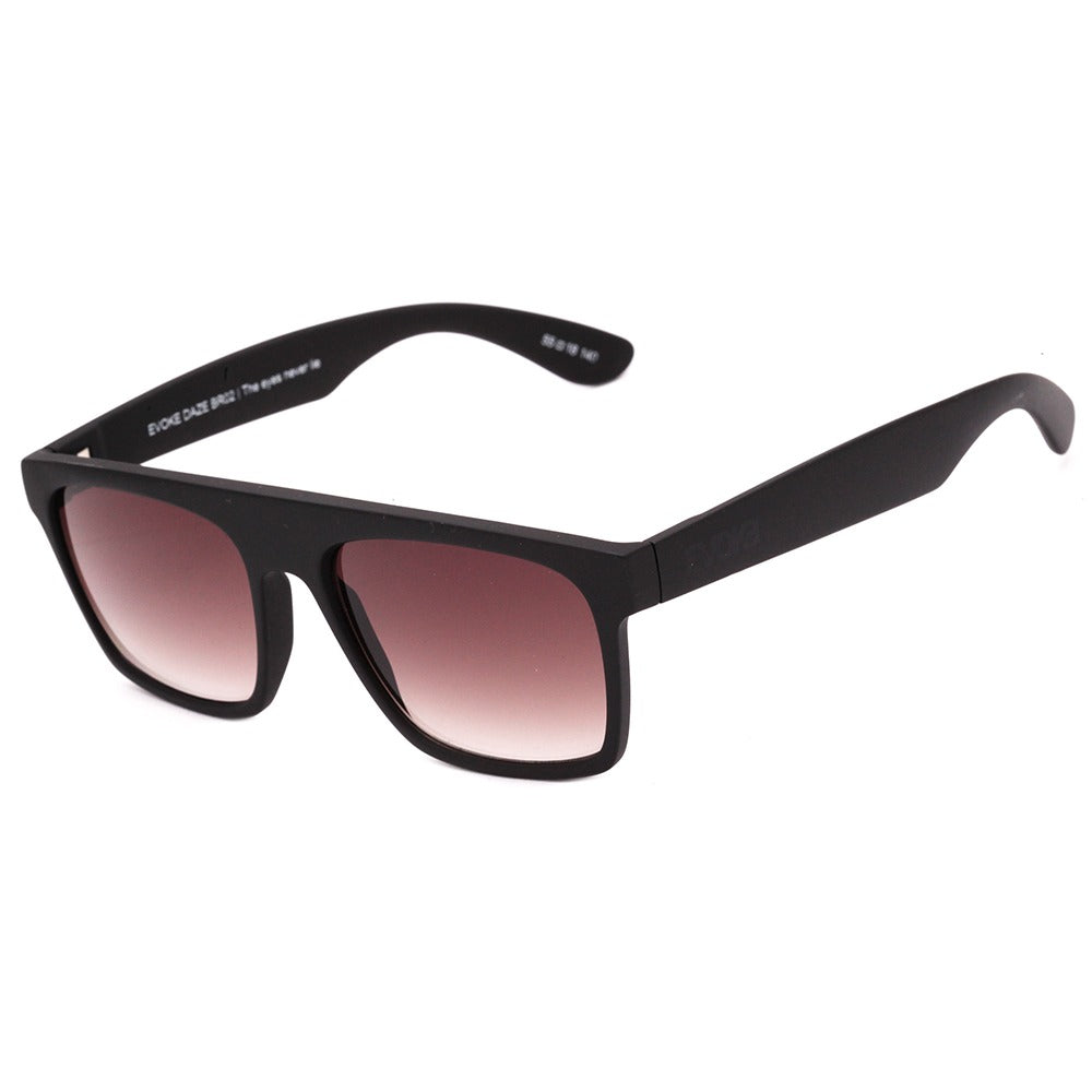 Evoke Daze BR02 Matte Black/ Brown Gradient - Lente 5,5 cm - Sol