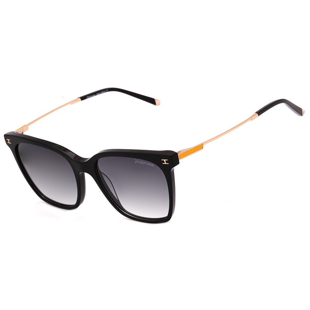 Hickmann HI 9097 A02 Preto e Dourado Brilho/ Preto Degradê - 53 mm