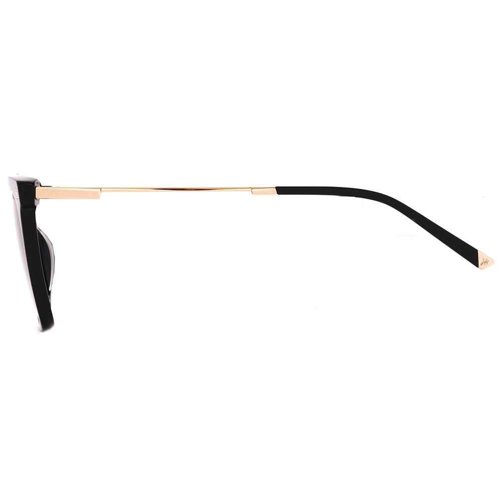 Hickmann HI 9097 A02 Preto e Dourado Brilho/ Preto Degradê - 53 mm