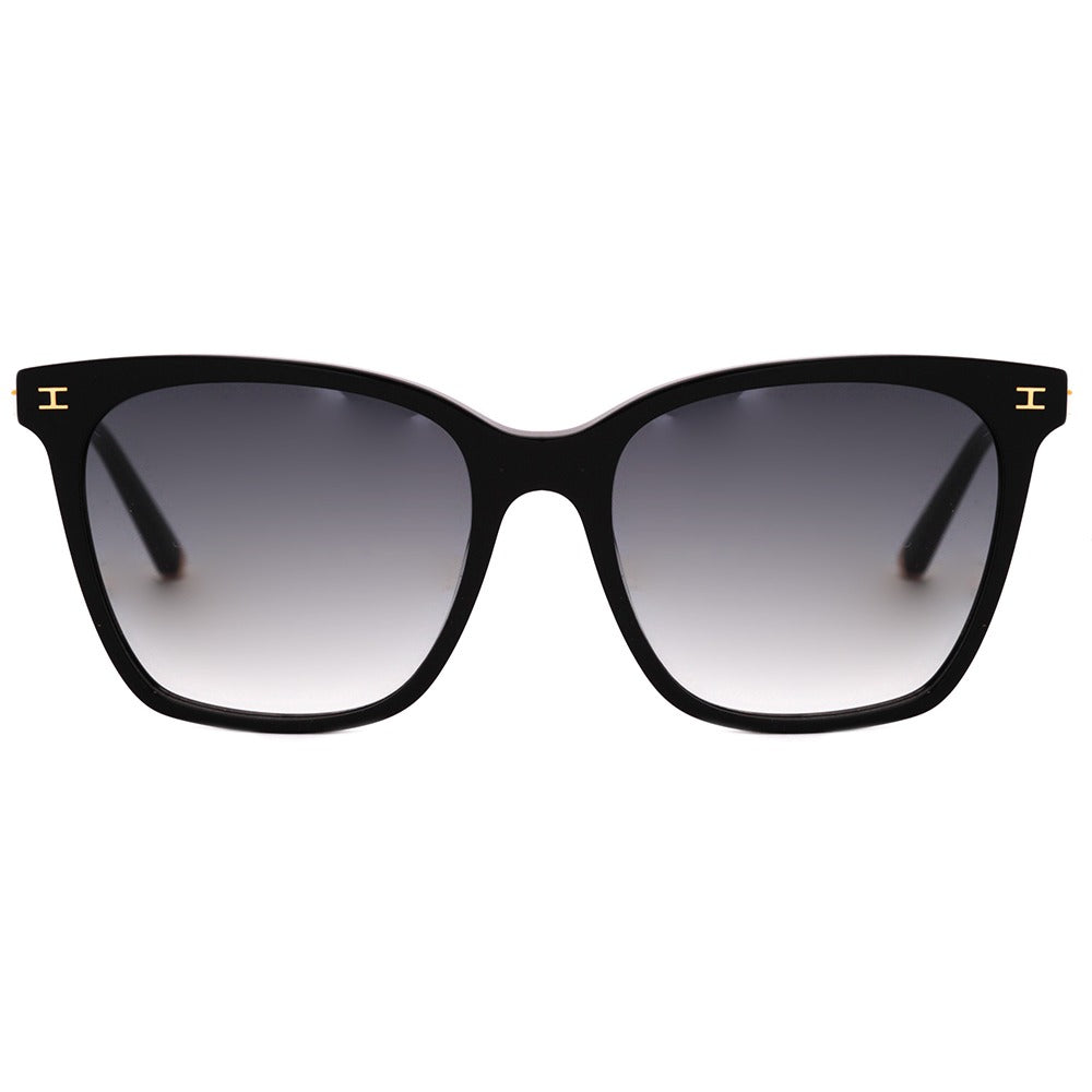 Hickmann HI 9097 A02 Preto e Dourado Brilho/ Preto Degradê - 53 mm