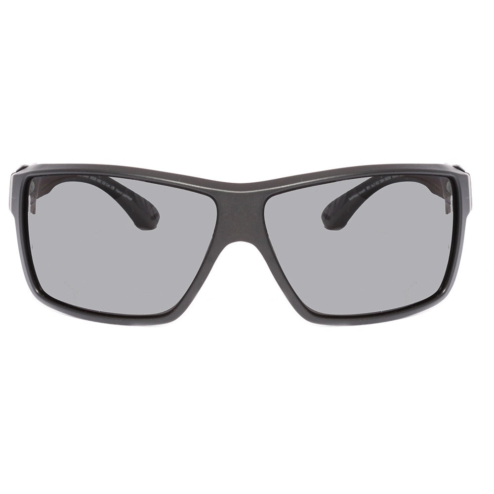 Mormaii Side Shield Preto e Cinza Fosco/ Preto Polarizado - Lente 7,0 cm