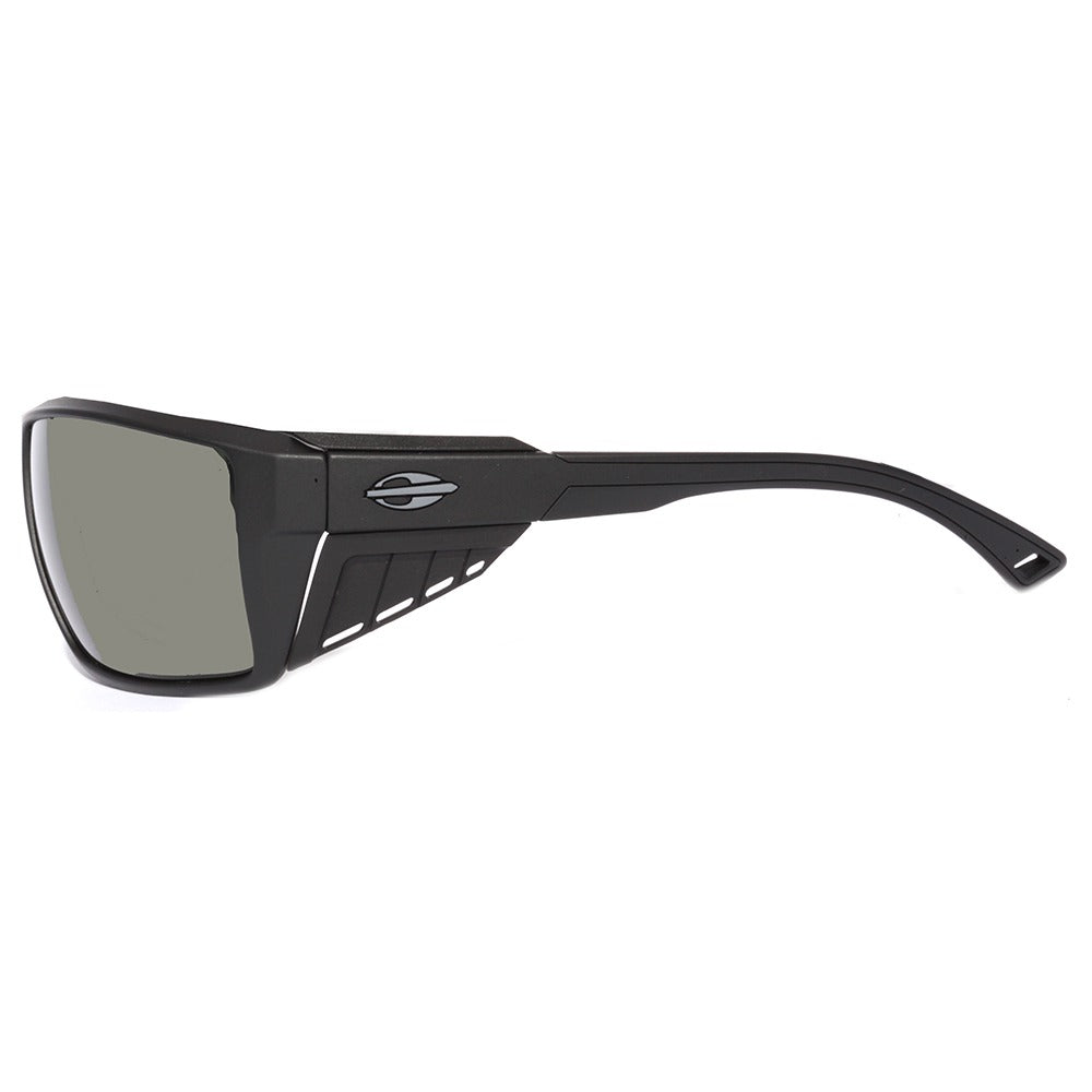 Mormaii Side Shield Preto Fosco/ Verde G15 - Lente 7,0 cm