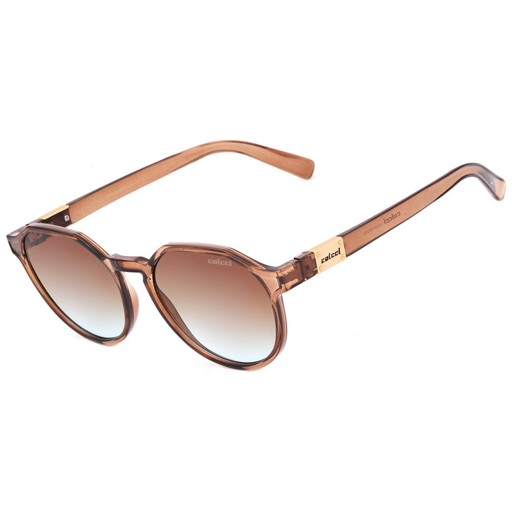 Colcci C0172 Rose Brilho/ Marrom e Rosa Degradê - Lente 5,9 cm