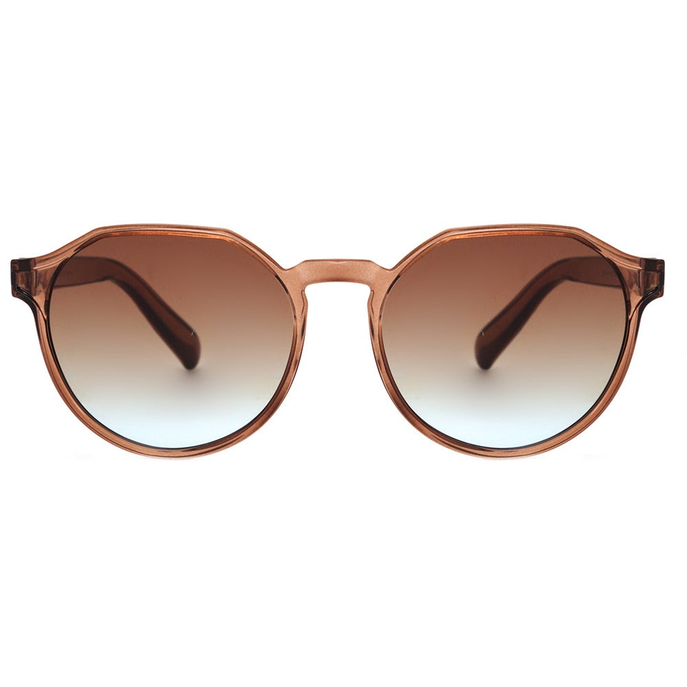 Colcci C0172 Rose Brilho/ Marrom e Rosa Degradê - Lente 5,9 cm