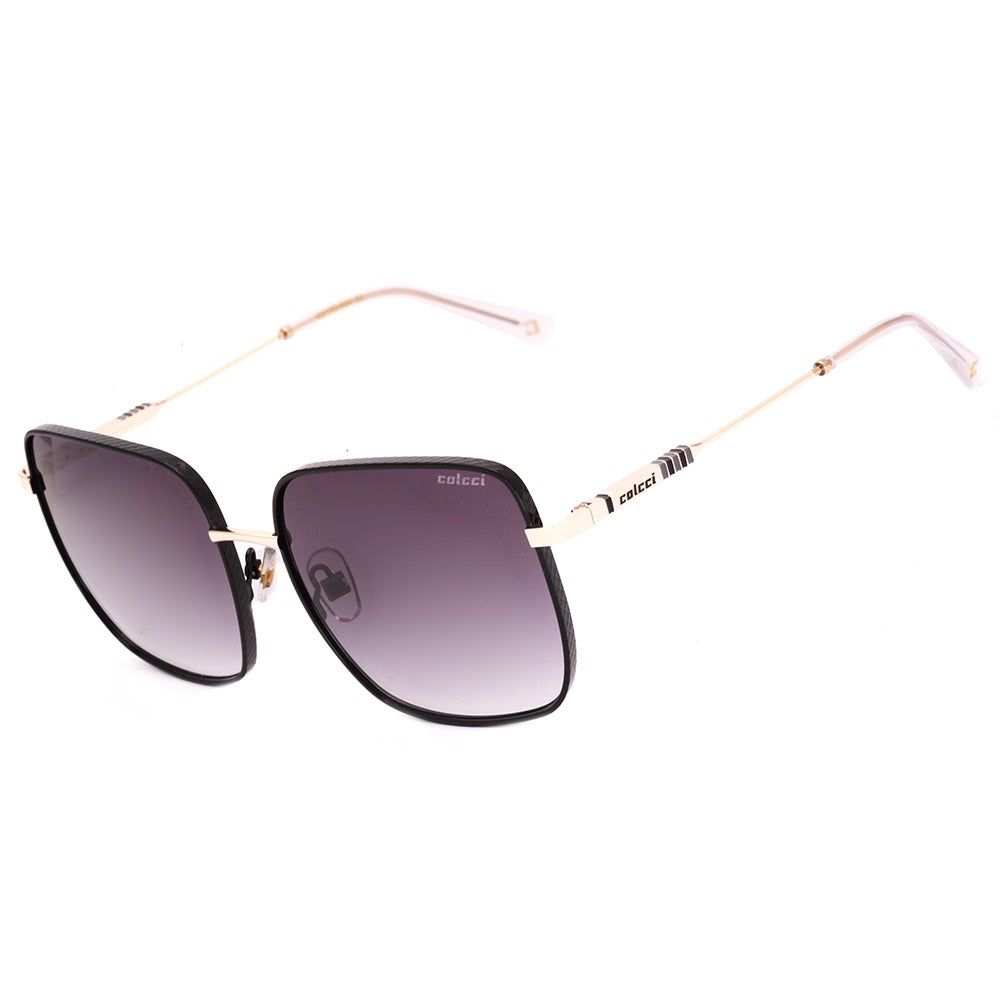 Colcci C0172 Preto e Dourado Brilho/ Preto Degradê - Lente 5,9 cm