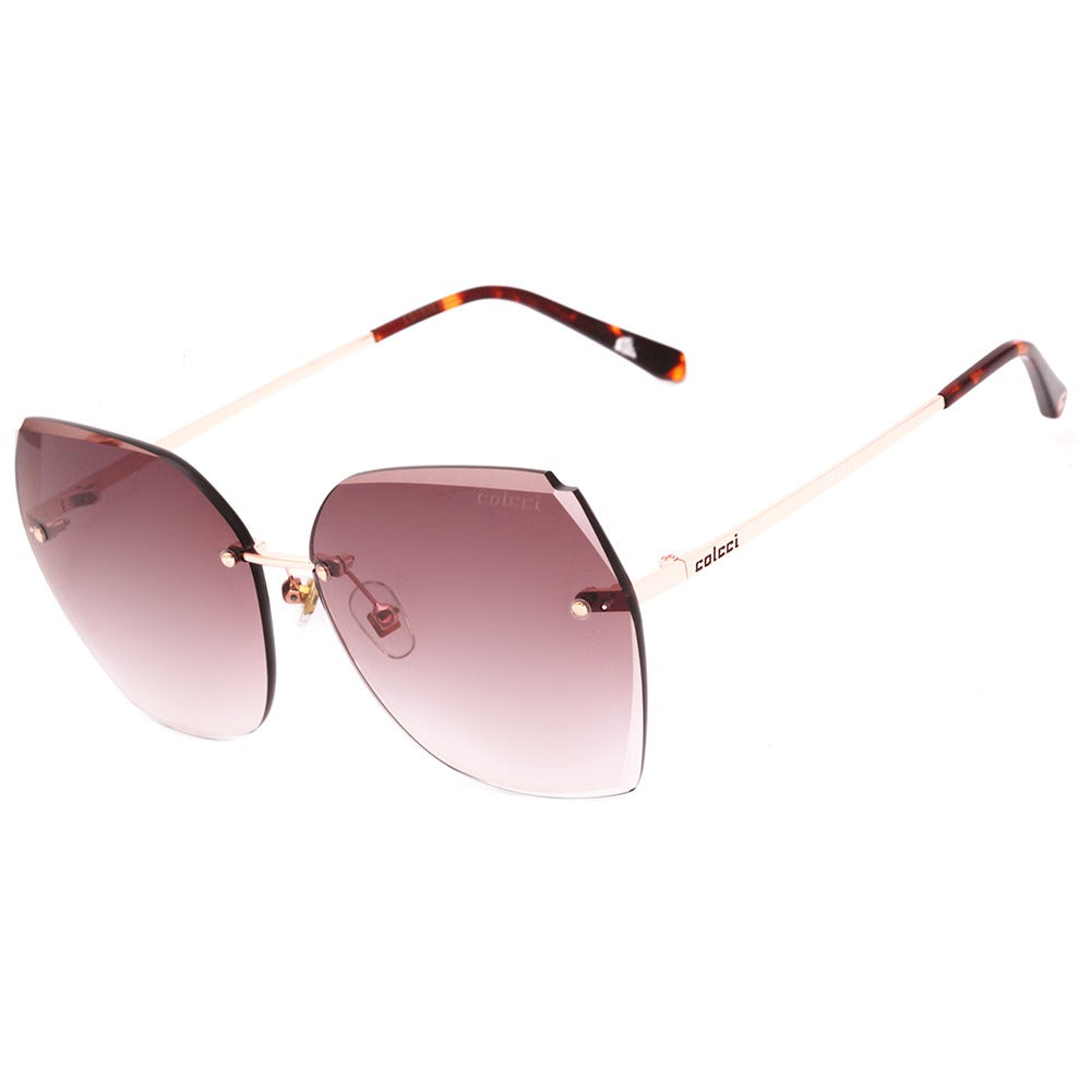 Colcci C0193 Rose Brilho/ Marrom Degradê - Lente 5,9 cm