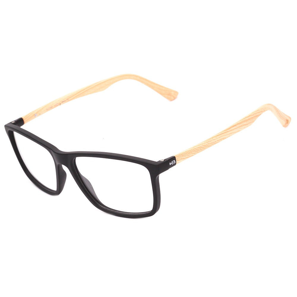 HB Polytech 0367 Matte Black/ Wood - 57 mm