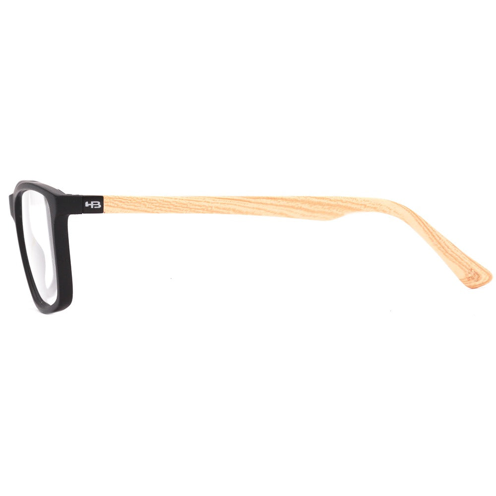 HB Polytech 0367 Matte Black/ Wood - 57 mm