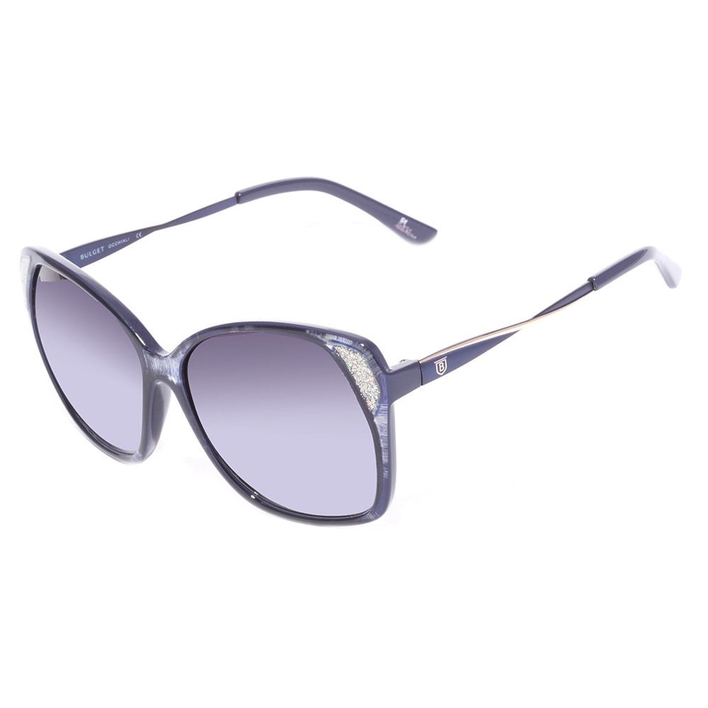 Bulget BG5180 E02 Azul Brilho/ Preto Degradê - Lente 5,8 cm - Sol