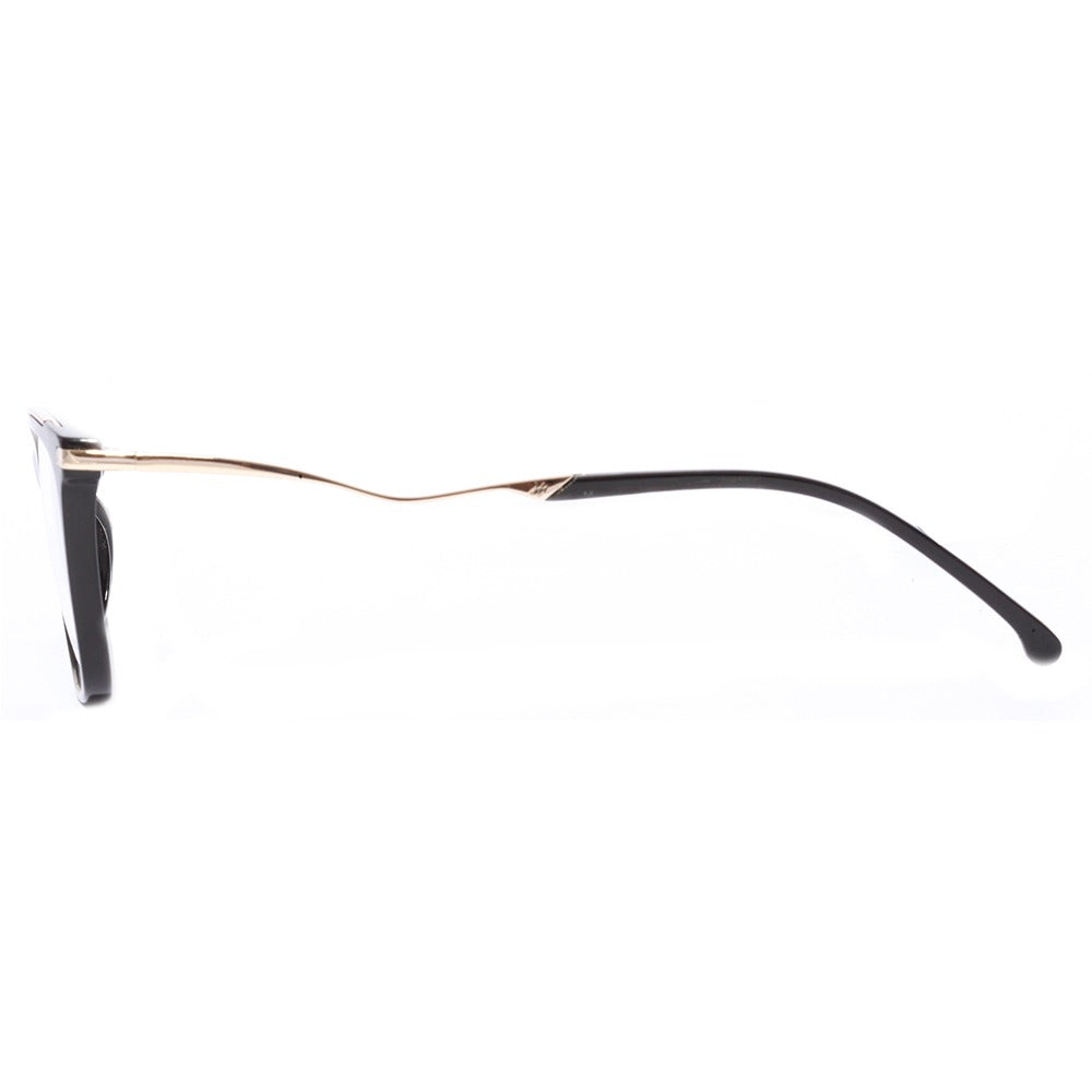 Hickmann HI 6129BI A01 Preto e Dourado Brilho - 52 mm