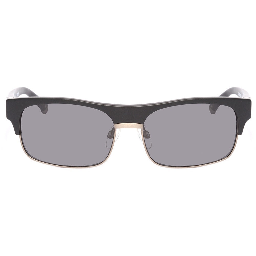 Evoke Capo IV A02 Matte Black Silver/ Grey - Lente 5,5 cm - Sol