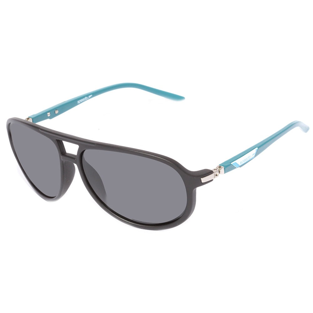 Speedo SP 5011 A12 Preto e Verde Fosco/ Preto Polarizado - 61 mm - Sol